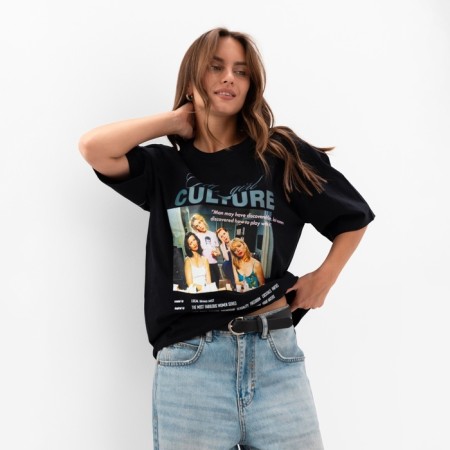 Women's T -shirt MIST CULTURE, R.48, Black