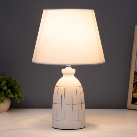Mercury table lamp E14 40W white 22.5x22.5x36cm Risalux-1