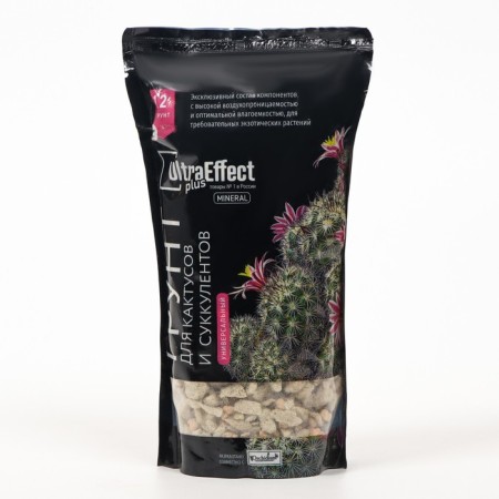Soil for growing cacti and succulents Ultra Effect+ Mineral, 1.2 liters-2