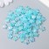 A set of beads for creativity plastic "Star. Blue mother of pearl" set 20 g 1.1x1.1x0.4 cm