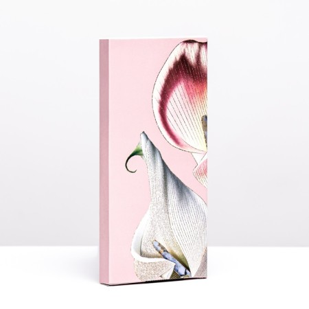 Gift box for tiles of chocolate, without a window "March 8", 17 x 8 x 1.4 cm-1