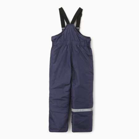 Baby trousers insulated, dark blue color, height 98 cm-3