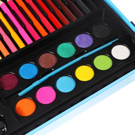 Drawing set, blue-6