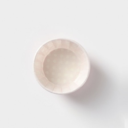 Baking uniforms of round share "peas", d = 6.5 cm, pink color-1