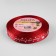 Atlase tape "Happy New Year", 15 mm, 23 ± 1 m, red color No. 33