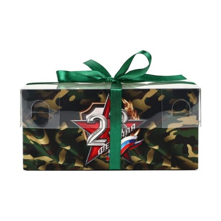 Box for Capcake "Star", 16 x 8 x 7.5 cm-1