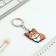 Acrylic keychain "Corgi", 7.2 x 14 cm