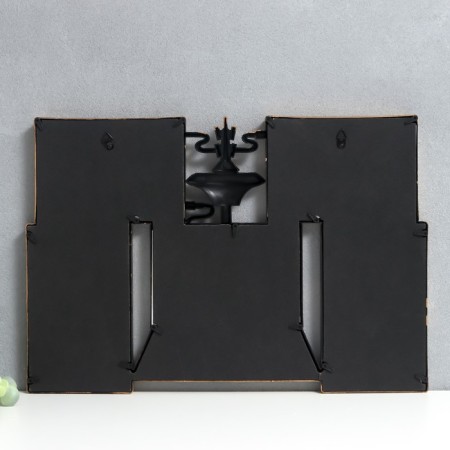 Photo frame Plastic in 5 photos 10x15 cm "Laptbook" Dark Gold 30.5x44.5 cm-1