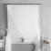 Tulle "vintage", size 400x270 cm, white color