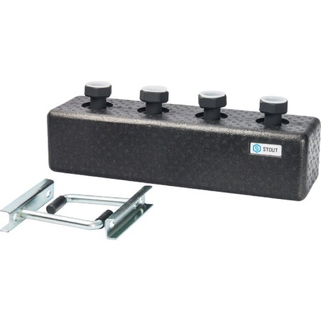 Distributive collector Stout SDG-0016-004002, two heating circuits, DN 25-1