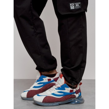 Sports male pants, size 48, black color-13