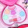 Cosmetics set for the girl "Heart"