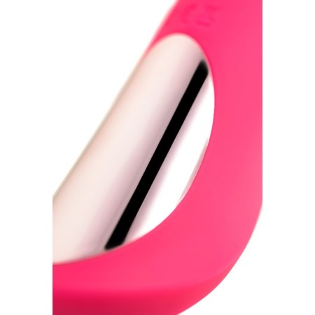 Unrealistic vibrator Jos Twig, 5 modes, silicone, pink color, 20.5 cm, D 3.4 cm-5