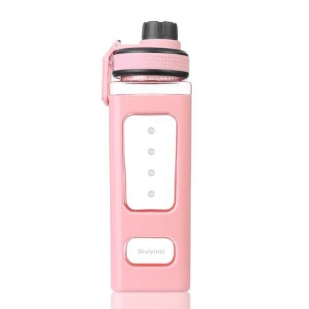 Water bottle "Gava", 700 ml, 24 x7 cm, pink