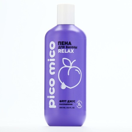 Bath foam, relaxation, 400 ml, Frut Jus, Pico Mico aroma, Pico Mico-1