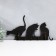 Open "three cats" 31 × 17 × 3 cm mix