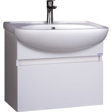 Tumba Iceberg Classic under the sink is 55, suspended, with one box
