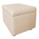 Puff with Vega lid, 430x480x430, beige