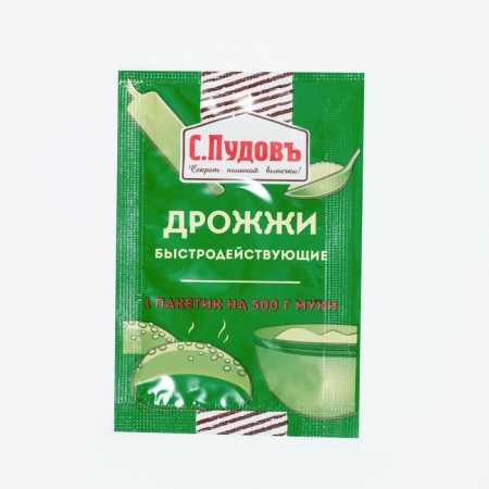 Yeast "S. Pudov ", 6 g
