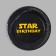 Disposable paper plate Star Birthday, set 6 pcs, 18 cm