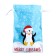 Gift package with ties, "Happy Penguin", 29x43 cm