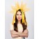 Carnival set "Clear Sun": rim, belt, ribbons, yellow-orange