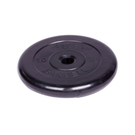 Rubbed disk d = 31 mm, black color, 10 kg ATLET