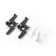 Installation mount for the busbar in the stretch ceiling, 2 pcs Elektrostandard, Slim Magnetic, black color