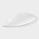 Dice dish of the Golden Leaf, 31 × 17 × 3 cm, white color