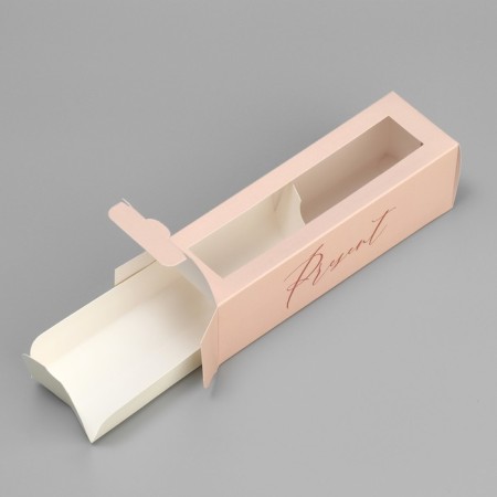 Box for Makarun, confectionery packaging "Present", 18 x 5.5 x 5.5 cm-2