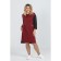 Women's dress, size 52, red color
