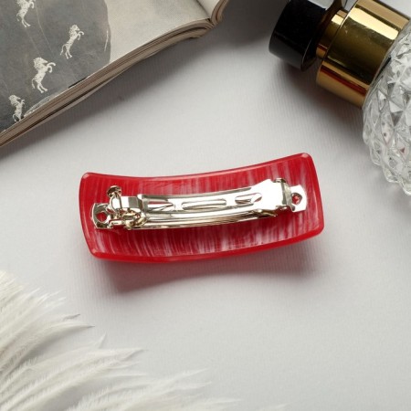 Hair hair clip "Strips" 6 cm, mix-1