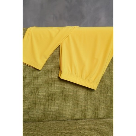 Female legins, size 60, yellow color-4