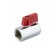 Aquasfera 1030-01 Ball valve, 1/2 ", pn 10, internal thread, flag