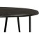 Shani quartz coffee table black/metal, black 60x60x62 cm