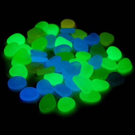 "Magic mosaic", with luminous pebbles-4