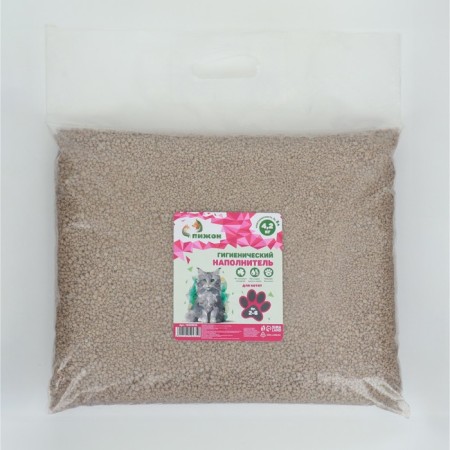 Hygienic "Piggion" filler, for kittens, 4.2 kg absorbability up to 8 l FR 2-6