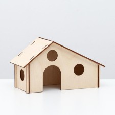 House for rodents, 21.2 x 9.4 x 11.7 cm