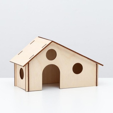 House for rodents, 21.2 x 9.4 x 11.7 cm