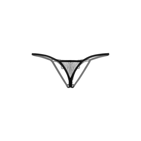 Thongs open, size s/l, black-pink-3