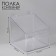 Plastic plastic regiment F361, 15 × 15 × 10 cm, the color is transparent