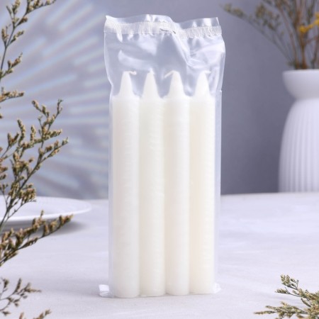 Set of executive candles, 2x15.5 cm, 5 hours, 42 g, 4 pieces-3