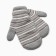 Mittens for the boy are double, gray with brown, size 17