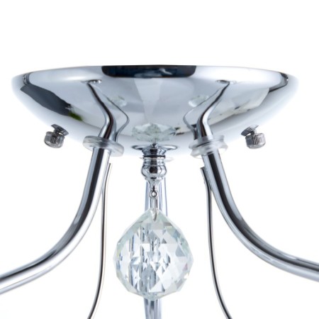 Chandelier 120207/3 CR chrome 3x40W E14 55x55x26cm-4