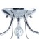 Chandelier 120207/3 CR chrome 3x40W E14 55x55x26cm