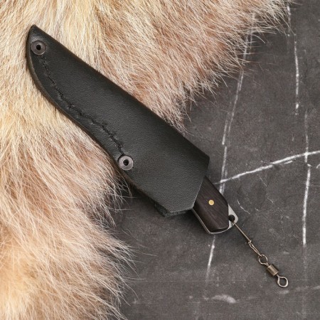 Caucasian knife "Predator" steel - 65x13, hilt - grab, 12cm-3