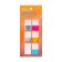 Block-filling with a sticky edge plastic 20 sheets of sparkle 42 x 25 mm with a ruler