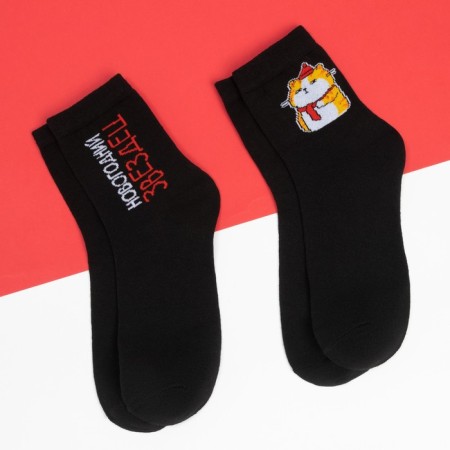 A set of New Year's male socks KAFTAN "In an active search" r. 41-44-1