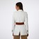Women's belt, width 12 cm, red color