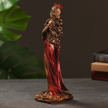 Figure "Goddess Fortune" gold, 29x10cm-2